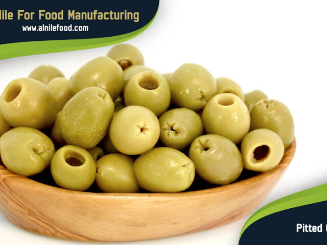pitted green olives