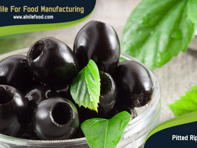 pitted ripe black olives