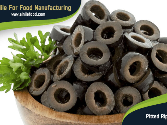 sliced ripe black olives
