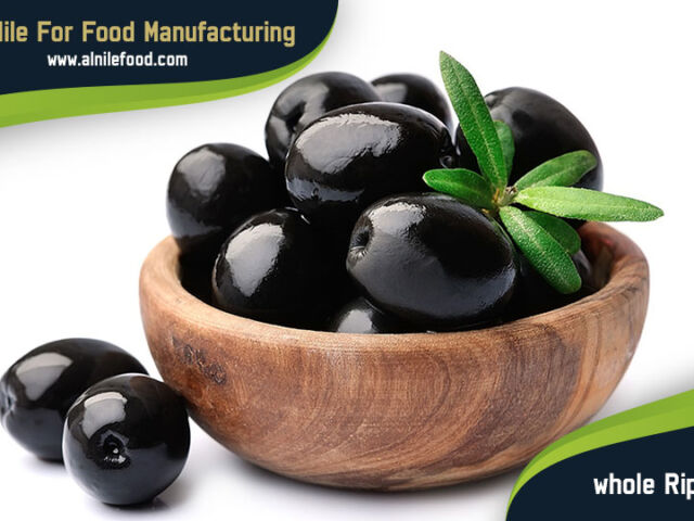 whole ripe black olives